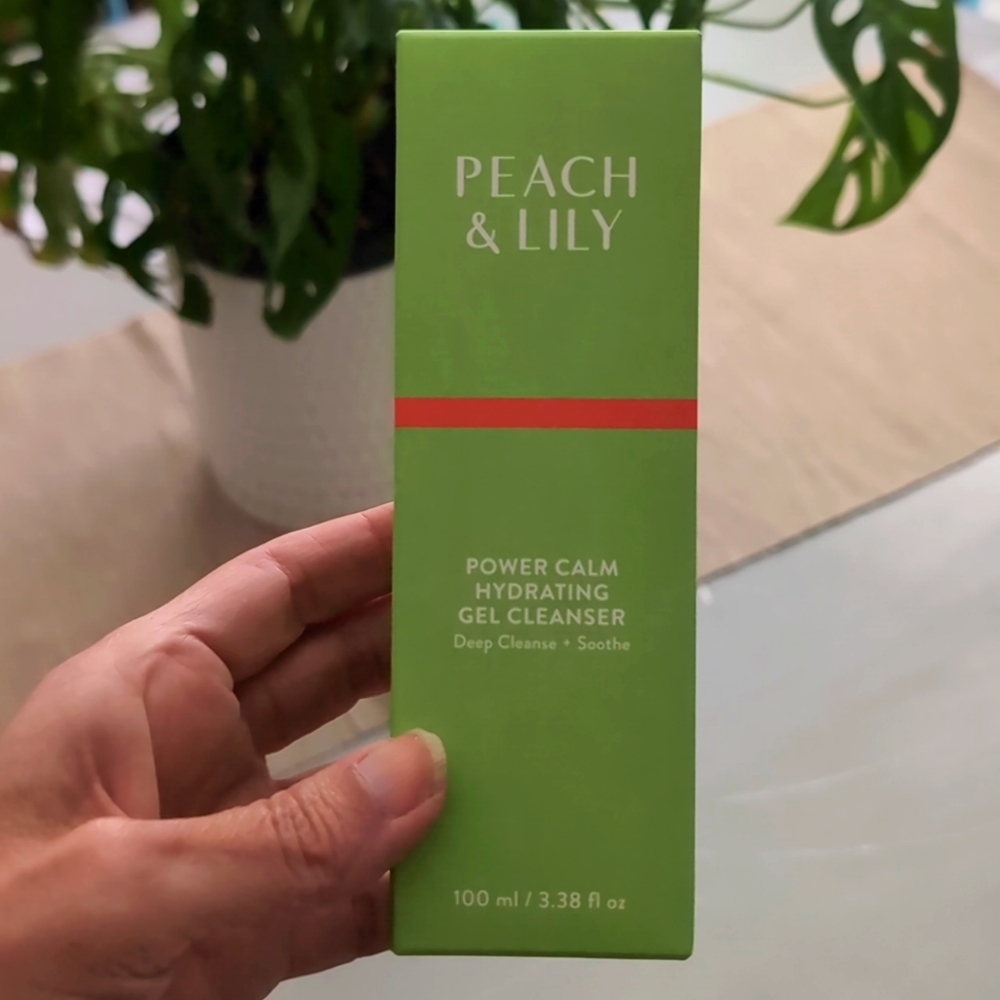Peach & Lily Power Calm Hydrating Gel Cleanser NIB
